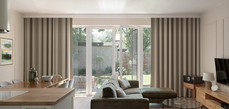 Large window treatment-drapery