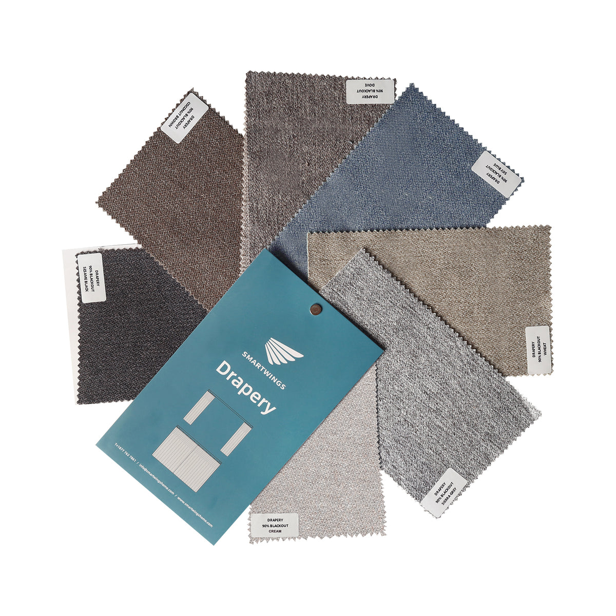 Drapery Fabric Samples SmartWings