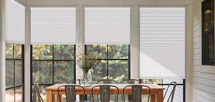 Dining Room with Cellular shades
