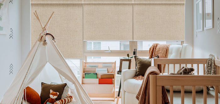 Roller Shades in Chlid's Room