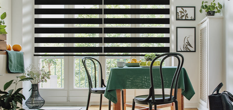 Zebra Shades for Living Room