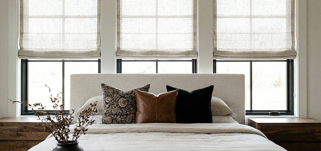 Roman Shades for Living Room