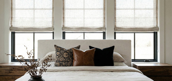 Roman Shades for Living Room