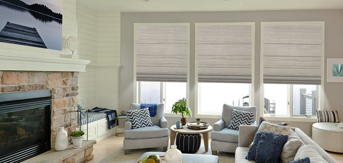 Motorized Roman Shade