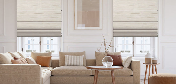 Roman Shades for Living Room
