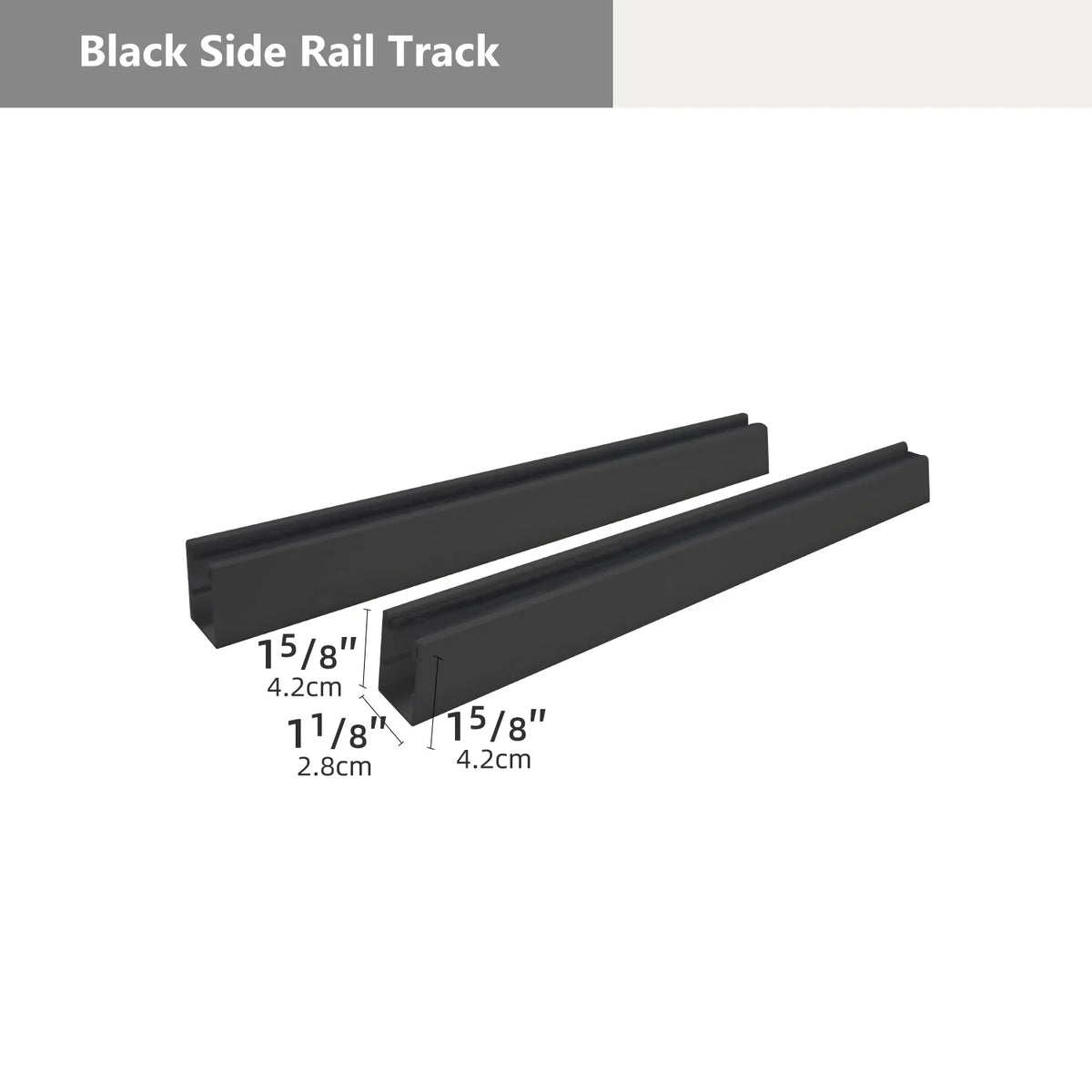 Side Rail Tracks For Blackout Shades
