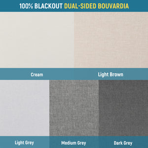 Blackout & Light Filtering Fabric Samples