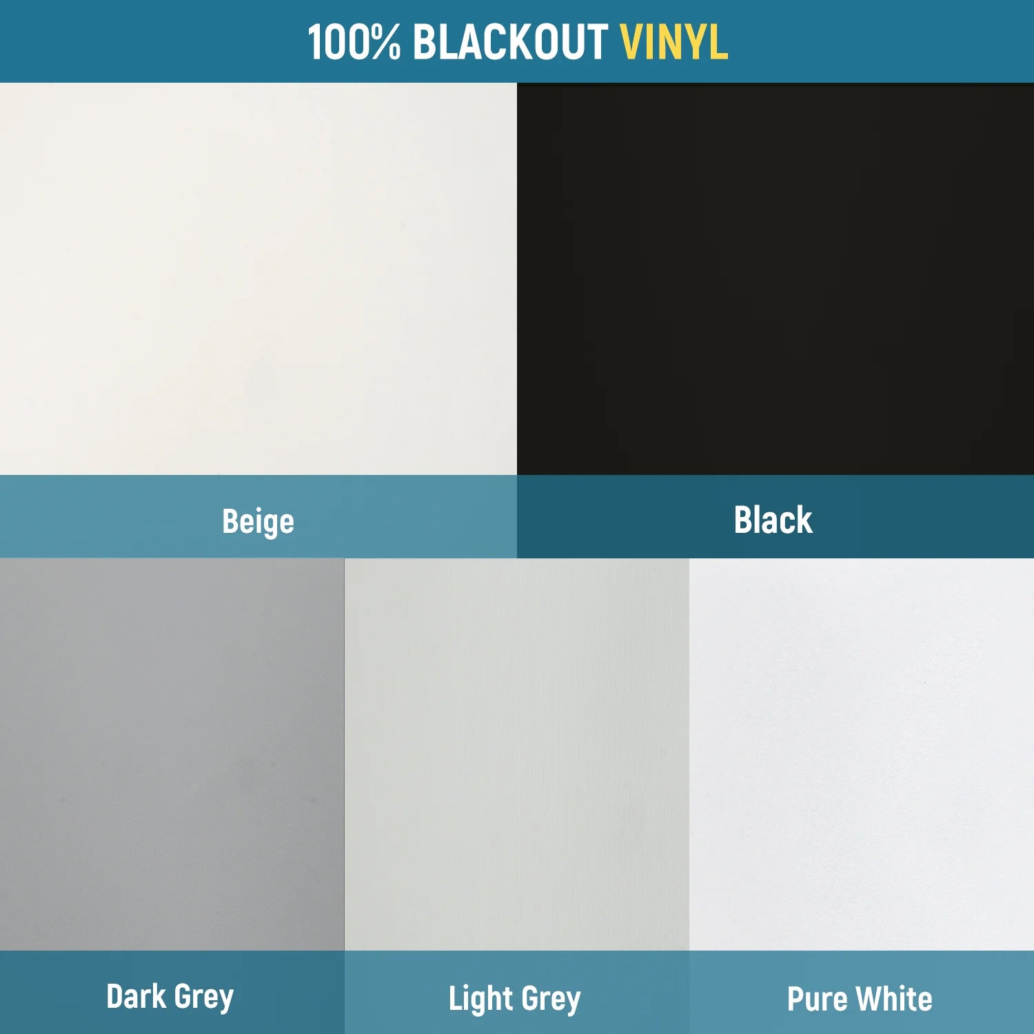 Blackout & Light Filtering Fabric Samples