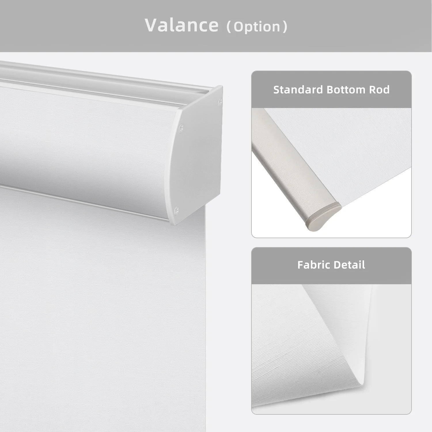 SmartWings Hardwired Motorized Roller Shades 100% Blackout Essential