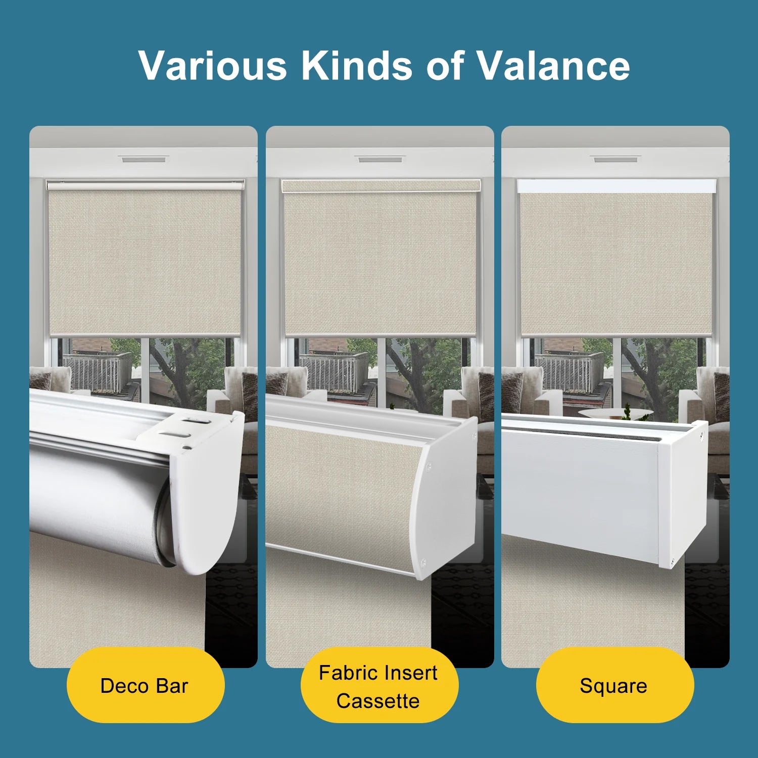 SmartWings Hardwired Motorized Roller Shades 100% Blackout Vigor