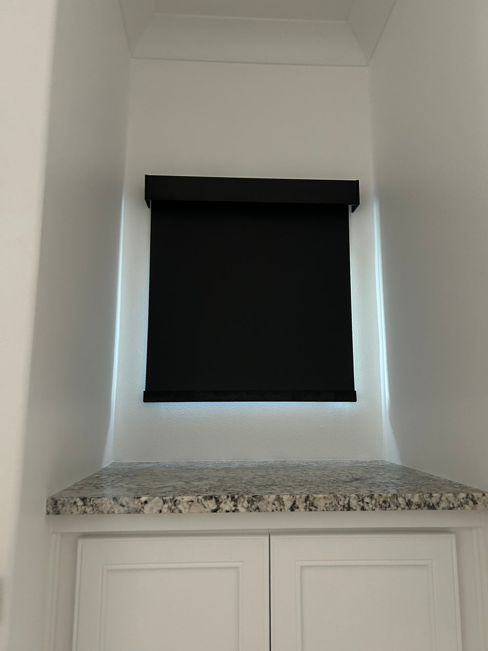 Roller Shade Vinyl Black