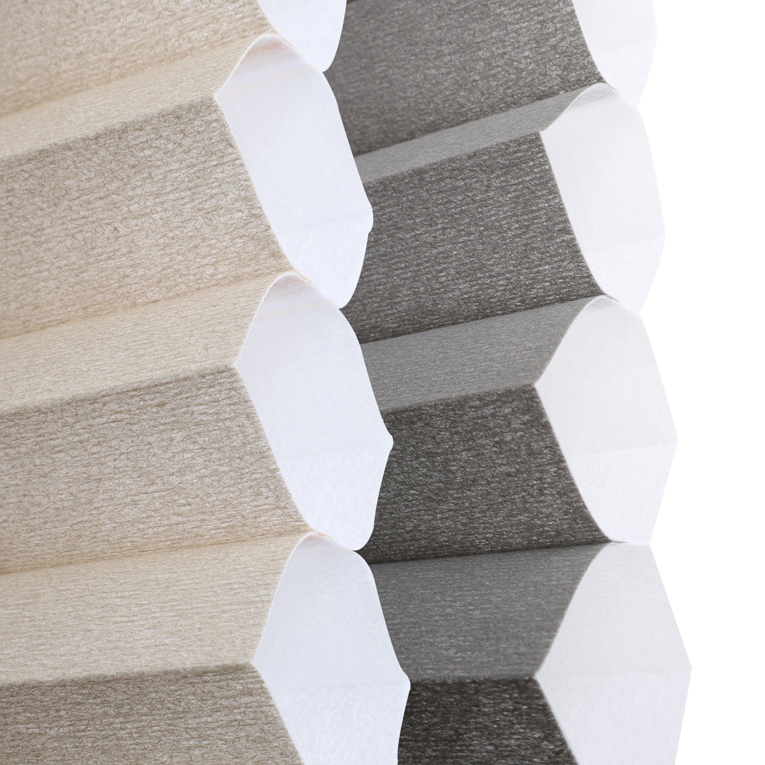 SmartWings Motorized Light Filtering Cellular Shades Hazel
