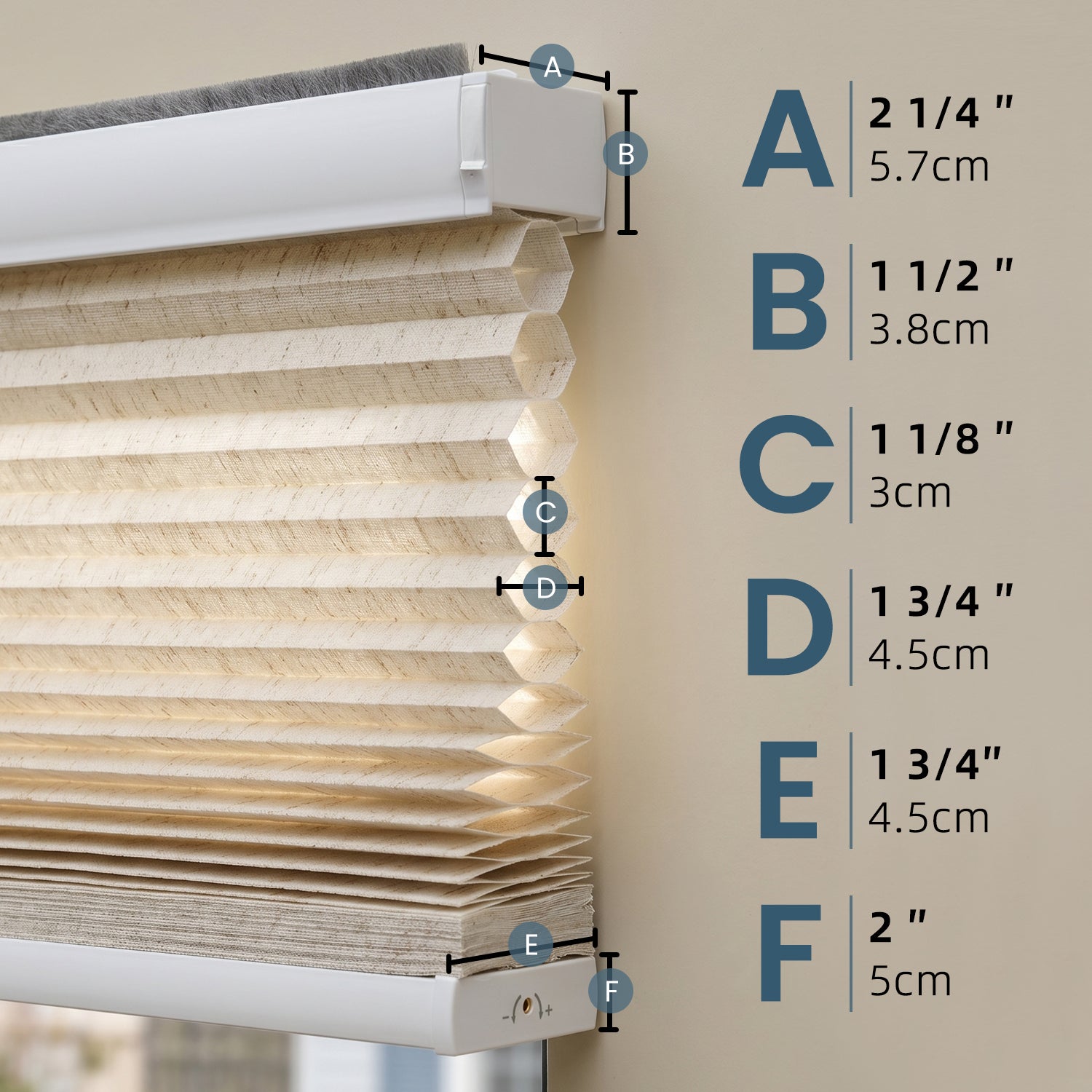 SmartWings Motorized Linen Cellular Shades Nowa Designer Texture Helios