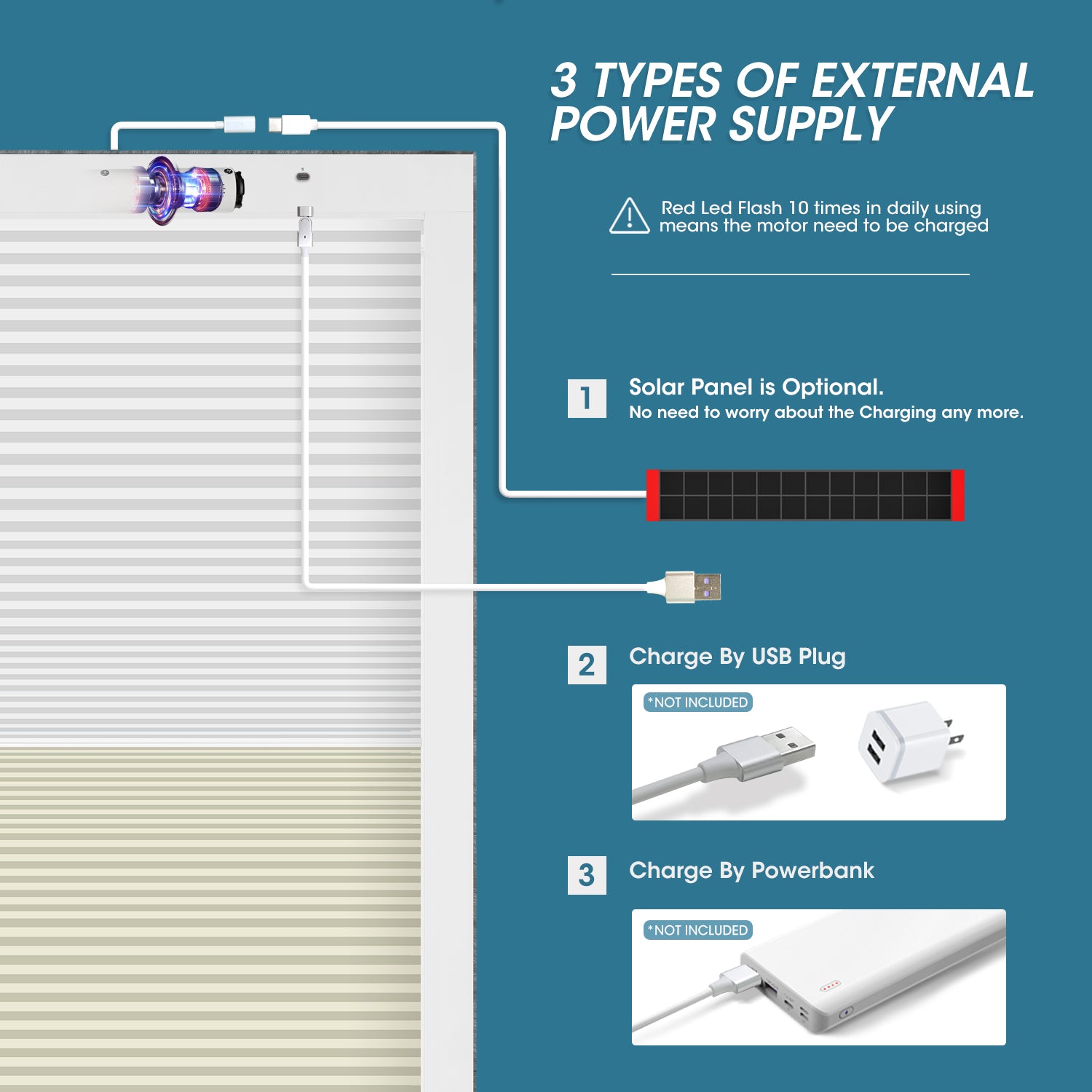 SmartWings Motorized Premium Day/Night Skylight Cellular Shades Hazel