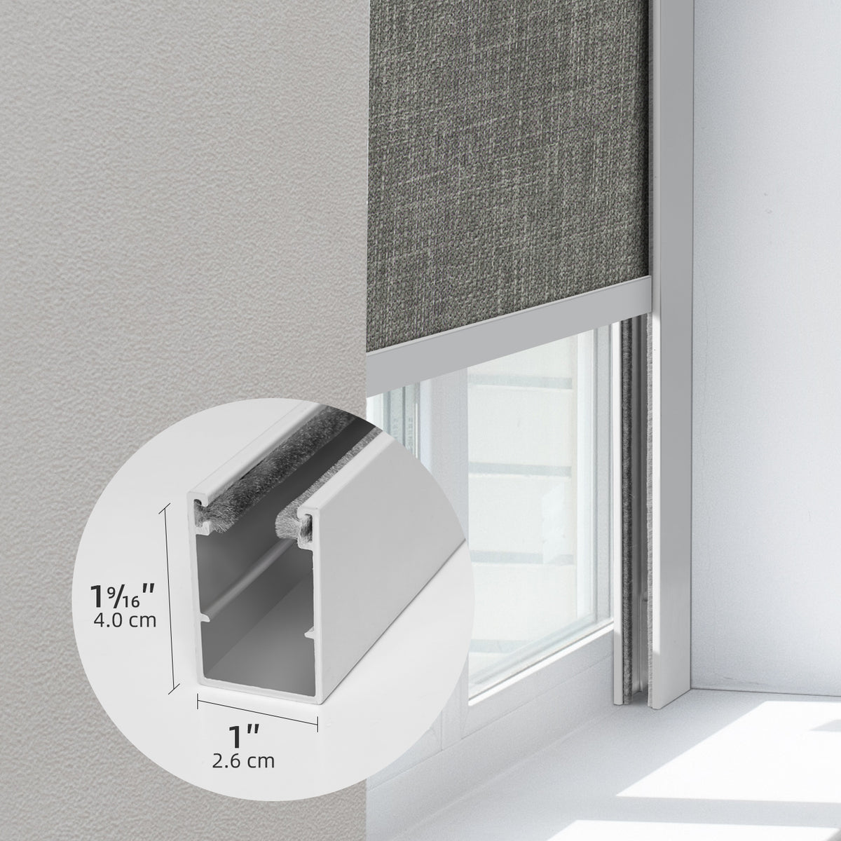 Side Rail Tracks For Blackout Shades – SmartWings