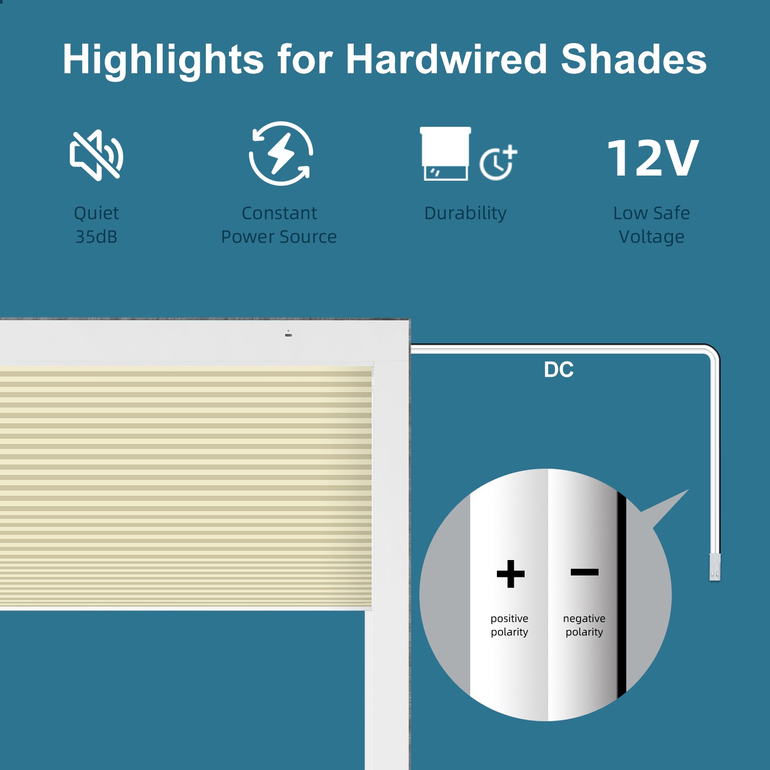 SmartWings Motorized Premium Skylight Cellular Shades Hazel