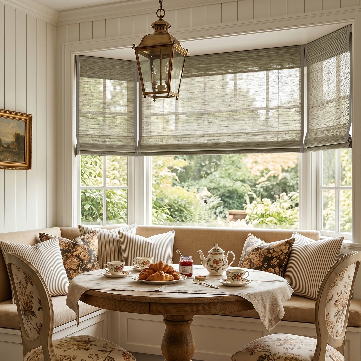 SmartWings Motorized Woven Wood Shades 50%/70%/100% Blackout