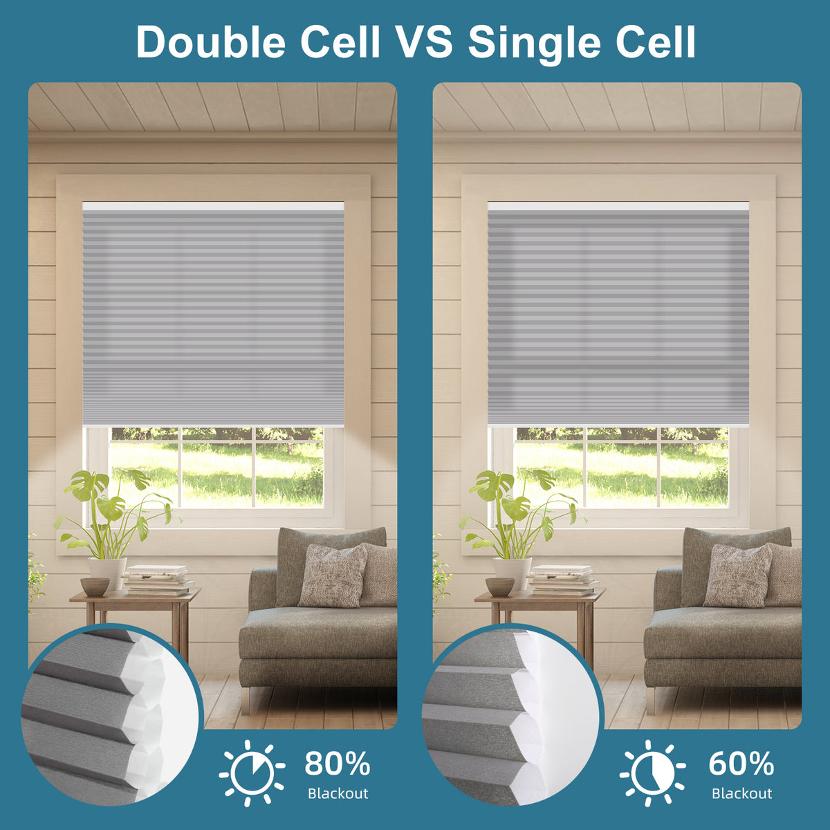 Light Filtering Cellular Shades Cordless Nowa- SmartWings