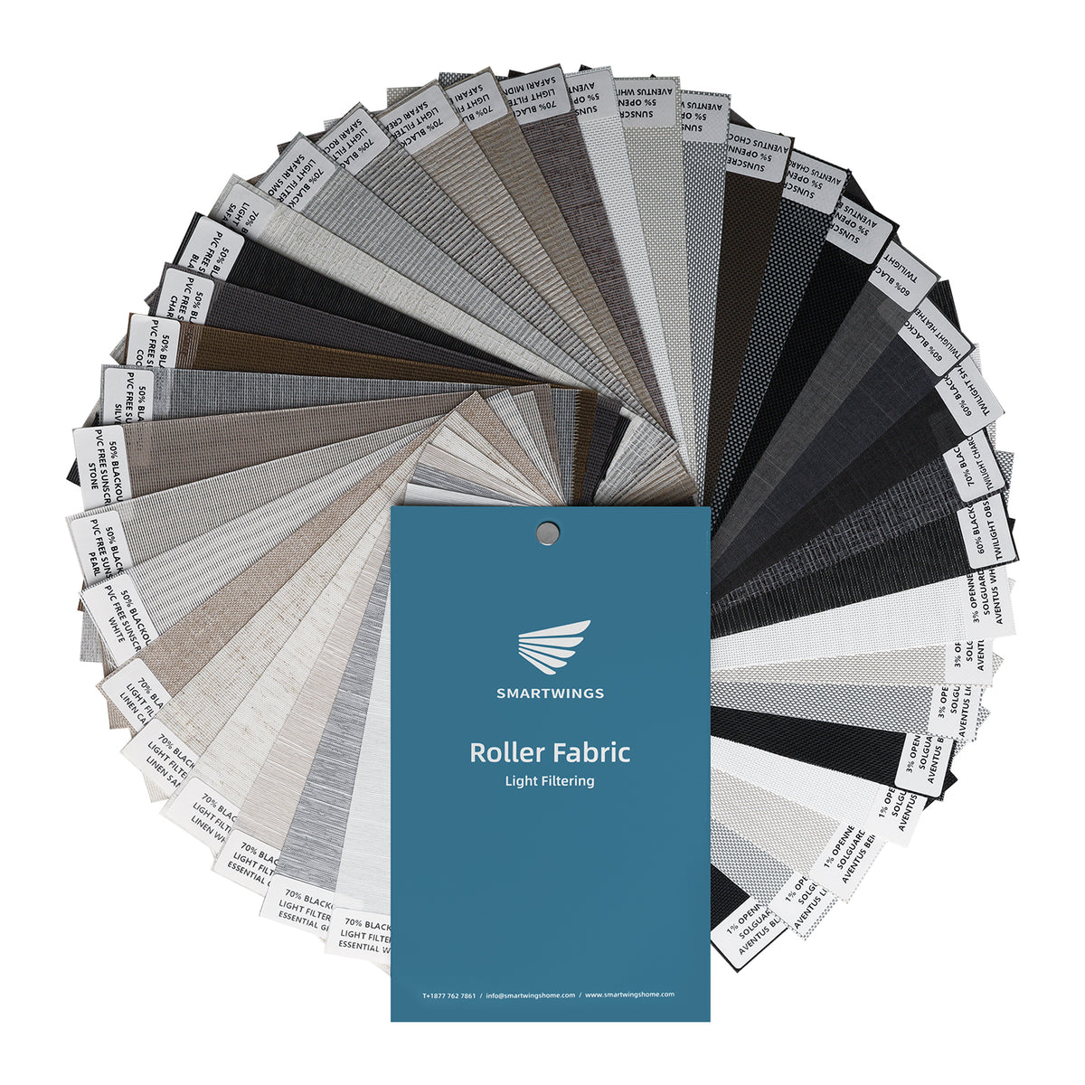 Light Filtering Fabric | Light Filtering Curtains – SmartWings