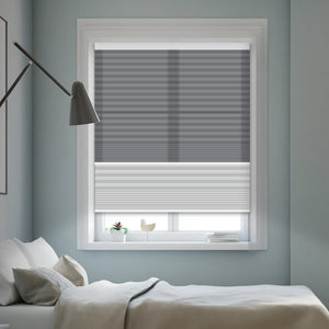 SmartWings Motorized Blackout And Light Filtering Day/Night Cellular Shades Nowa