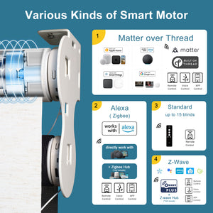 SmartWings Motorized Dual Shades