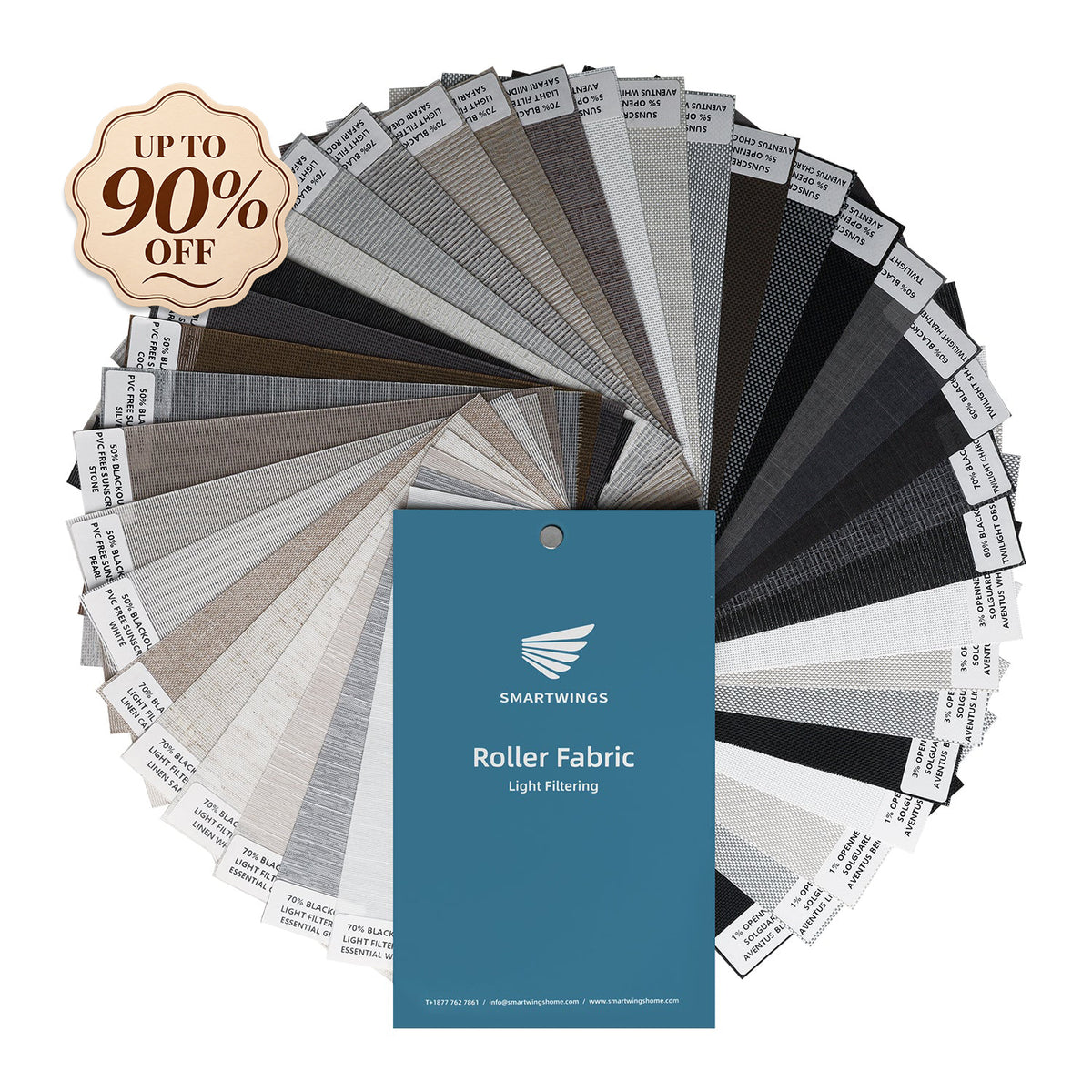 Light Filtering Fabric Samples
