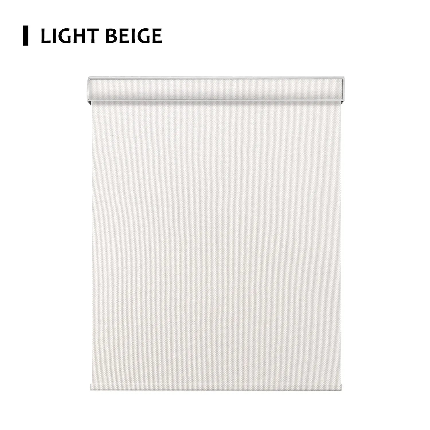 SmartWings Motorized Blackout Solar Shades 0% Openness Metis