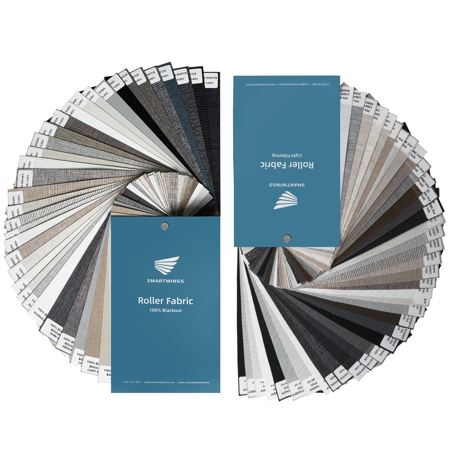 Blackout & Light Filtering Fabric Samples