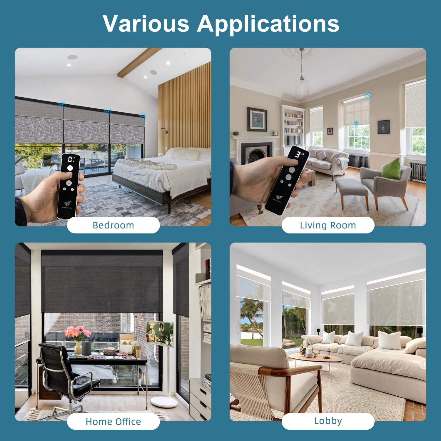 SmartWings Motorized Dual Shade Harmony Duo Plus