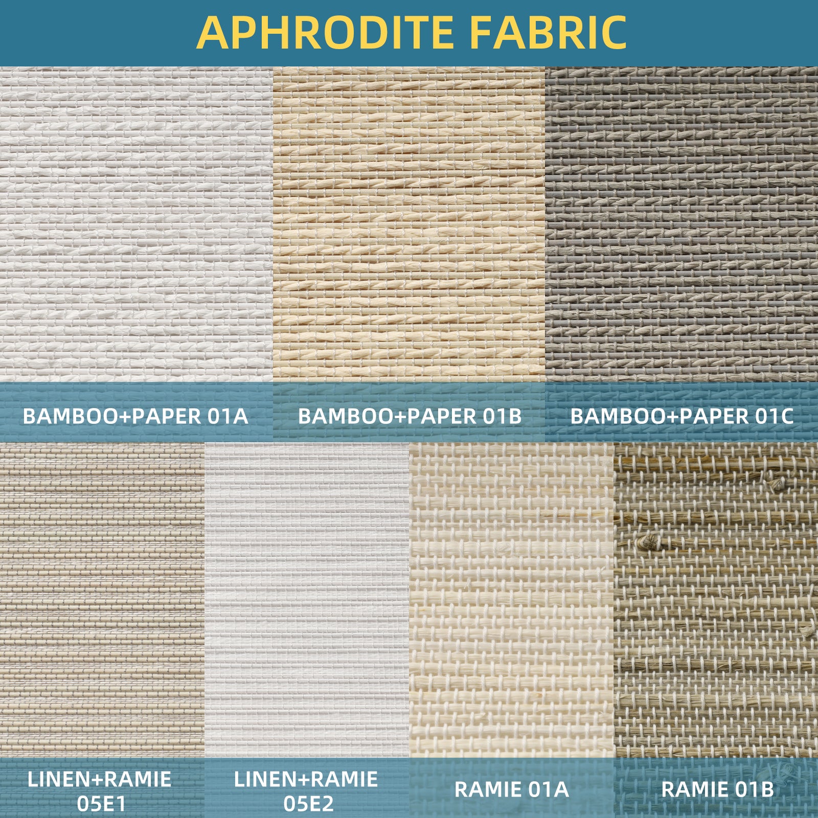 Woven Wood Aphrodite Fabric Samples