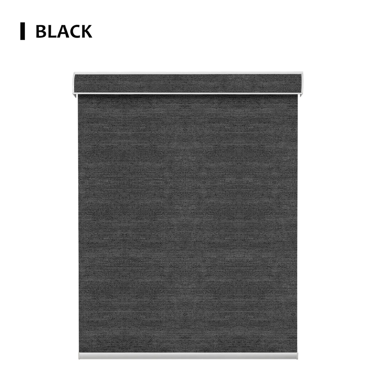 SmartWings Motorized Light Filtering Roller Shades 50% Blackout PVC Free Sunscreen