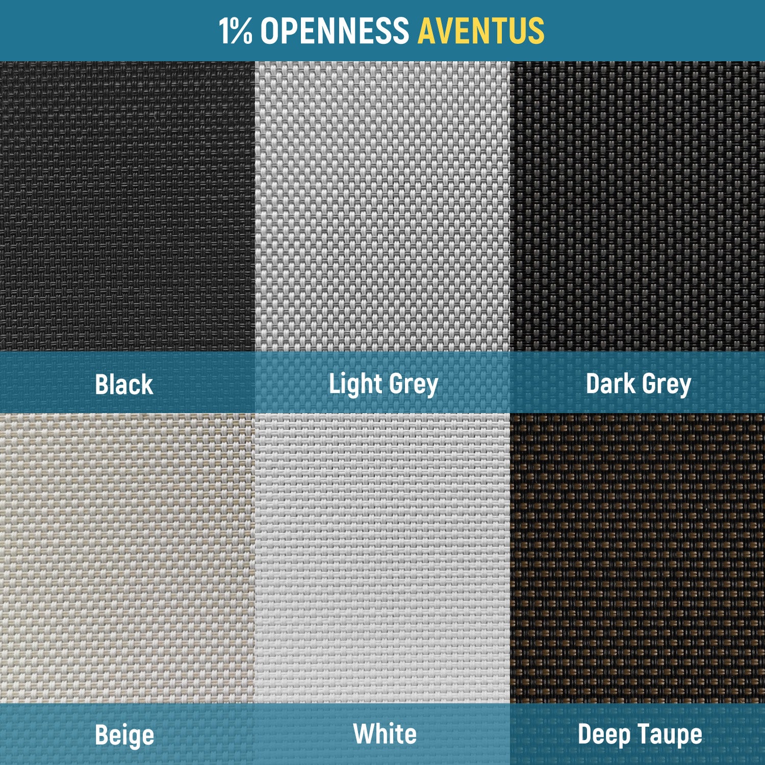 Sunscreen Fabric Samples