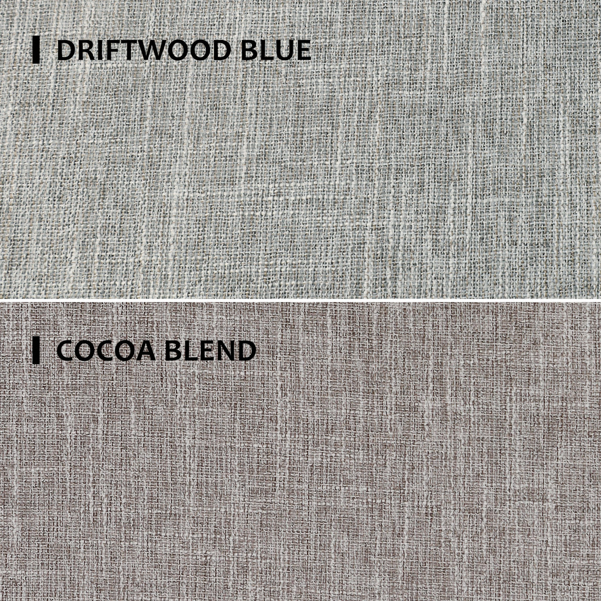 100% Blackout Drapery & Curtain Fabric Samples Peplos