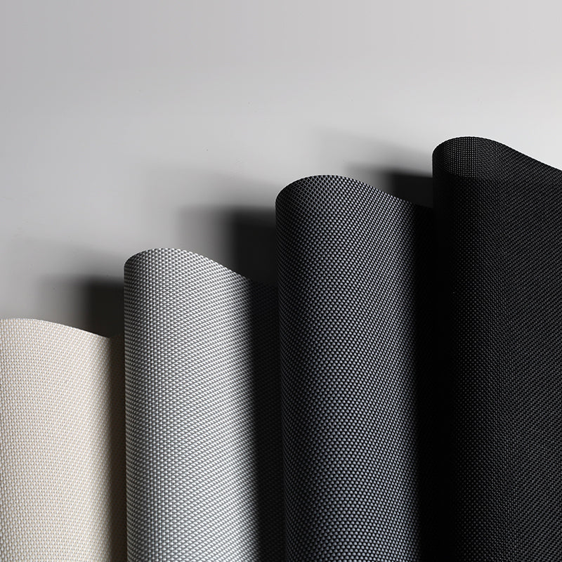 SmartWings Hardwired Motorized Light Filtering Solar Shades 1%/3%/5% Openness Aventus