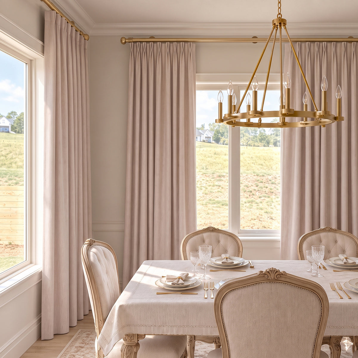SmartWings Motorized Drapery & Curtain 98% Blackout Lachesis