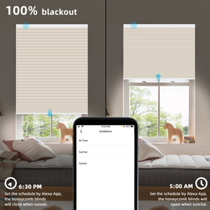 SmartWings Motorized Blackout Cellular Shades Nowa