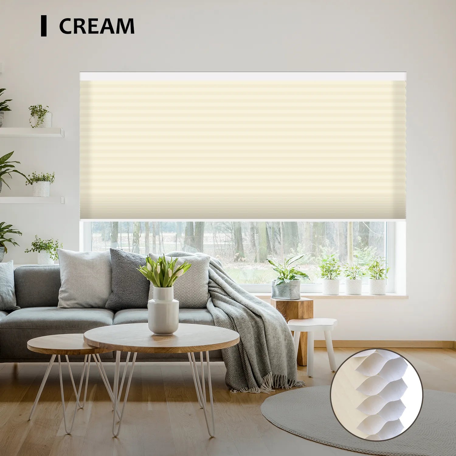 SmartWings Motorized Light Filtering Cellular Shades Nowa