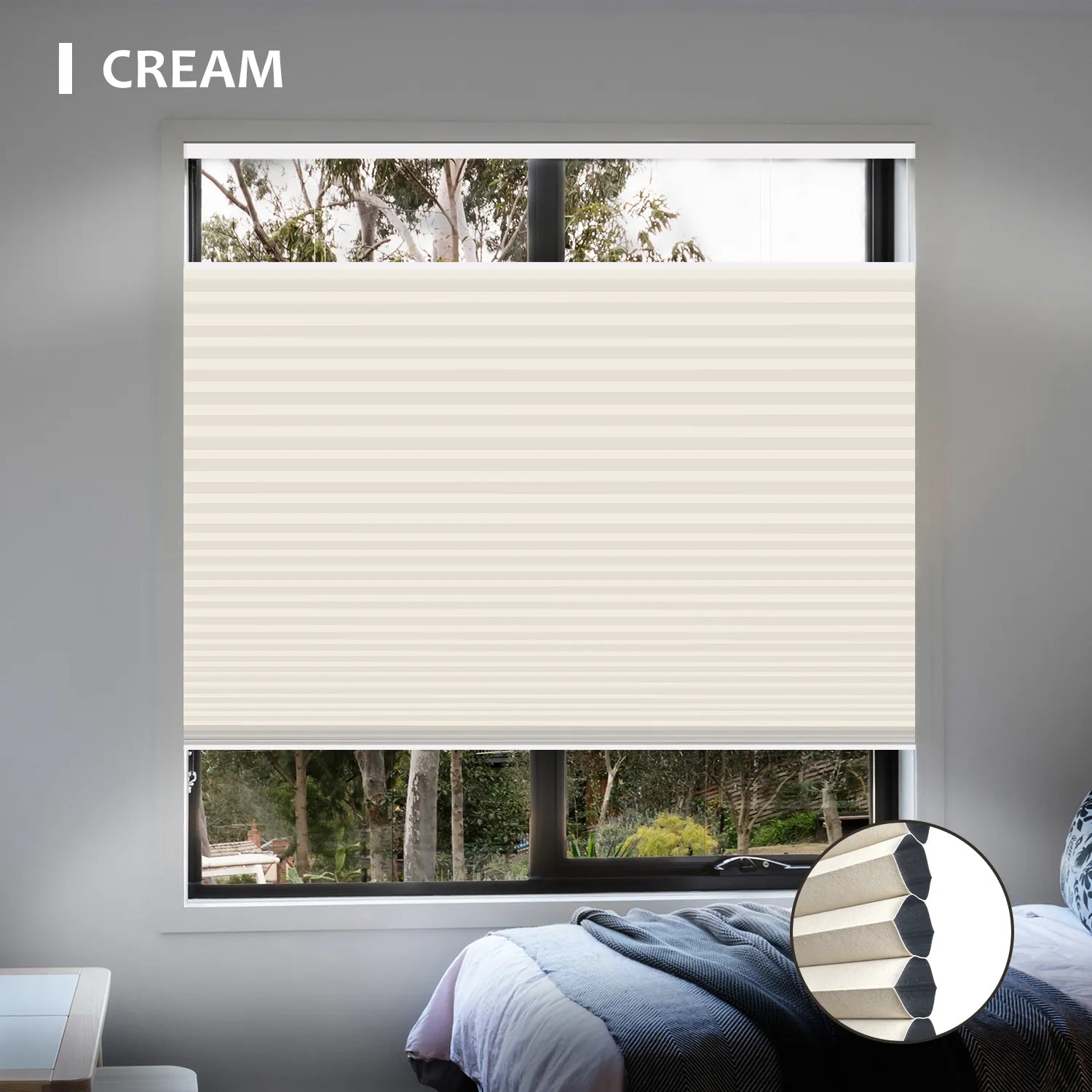 SmartWings Motorized Blackout Levitate Cellular Shades Nowa