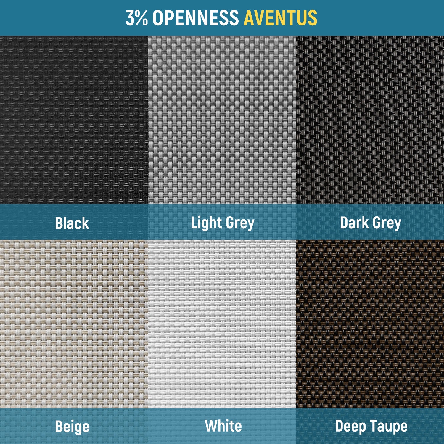 Sunscreen Fabric Samples