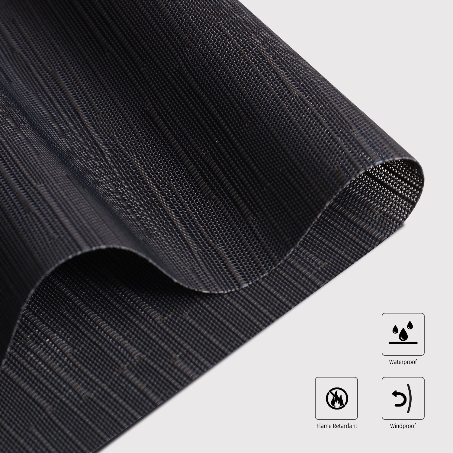 SmartWings Motorized Outdoor Shades 1%/3%/5% Openness