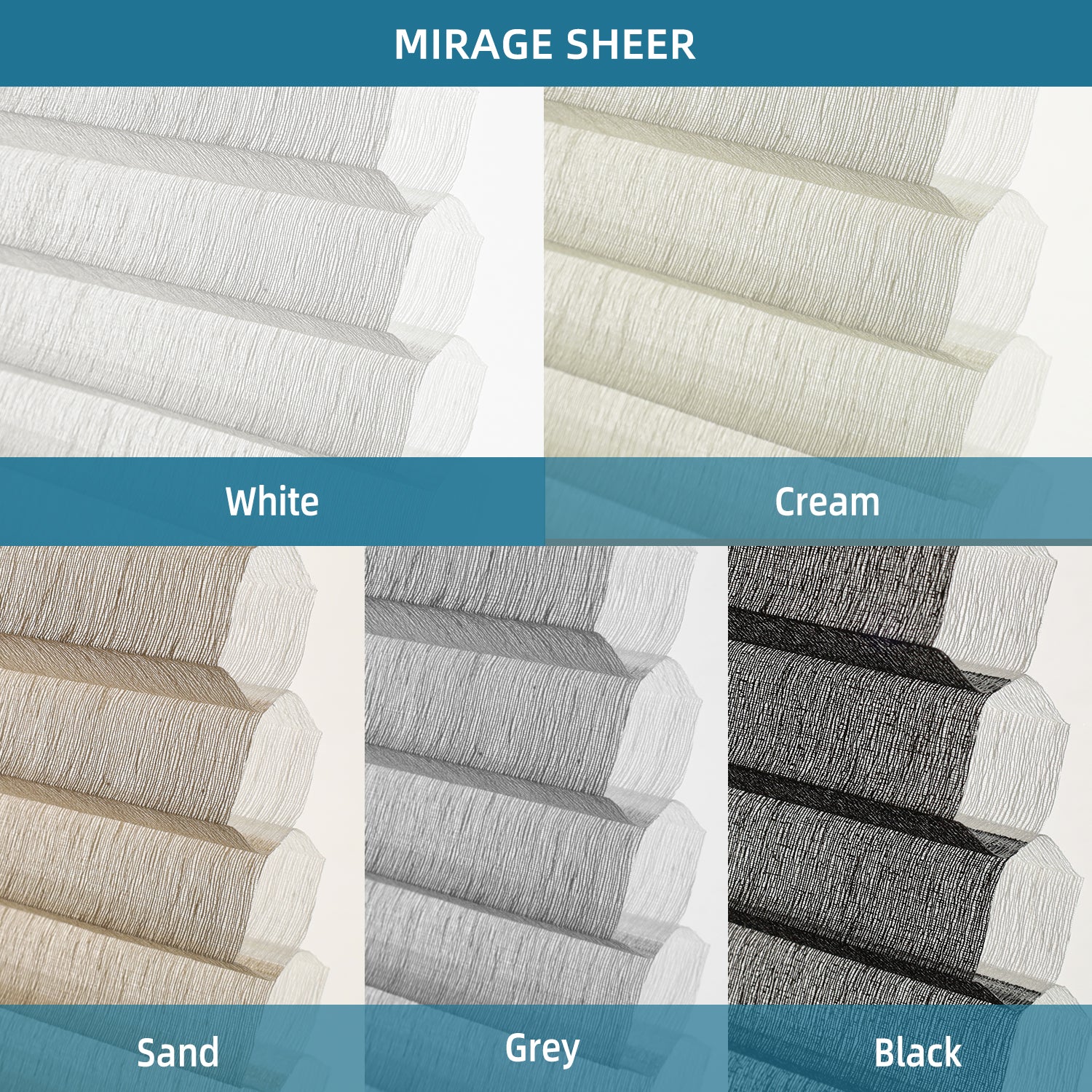 Honeycomb Fabric Samples Nowa and Hazel