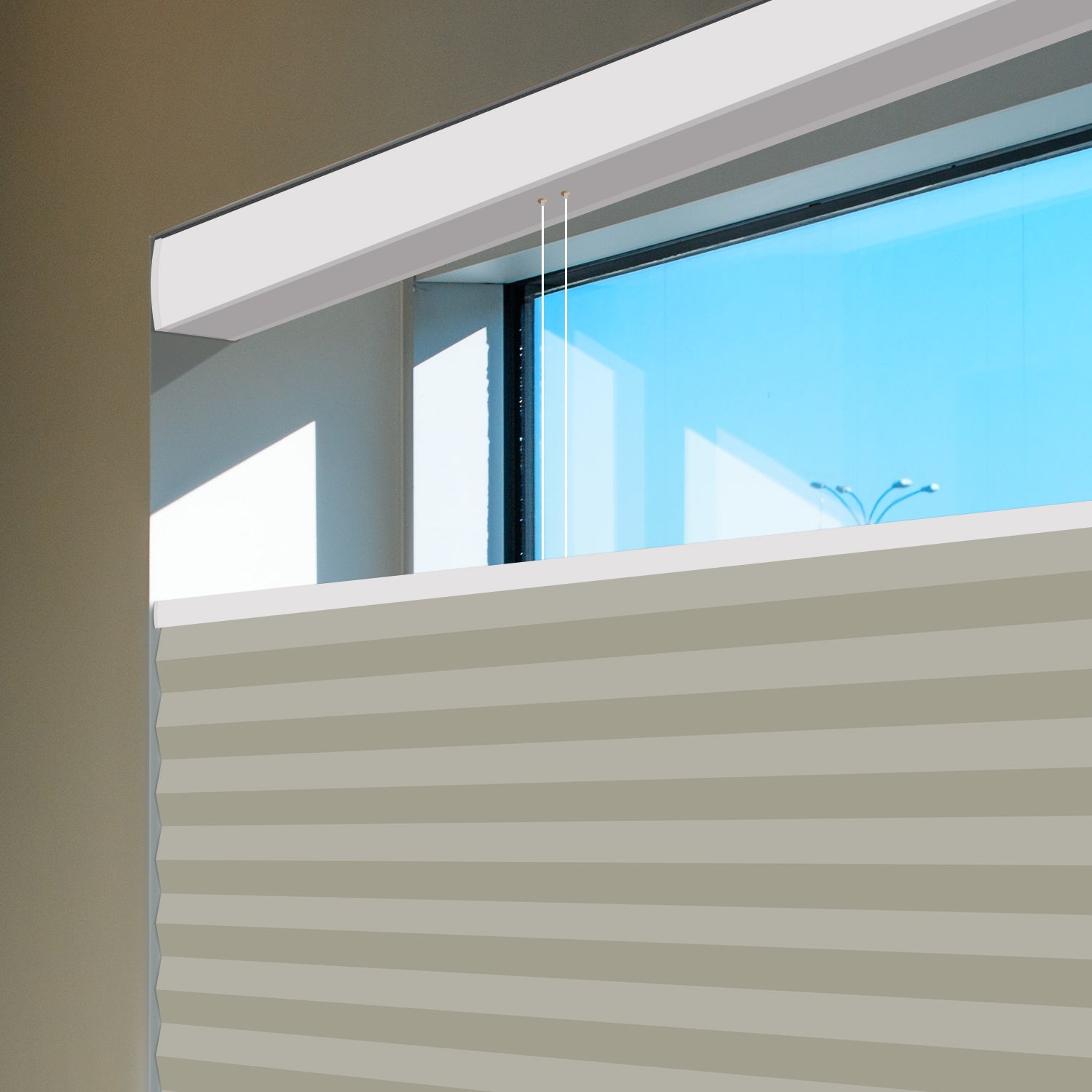 SmartWings Motorized Light Filtering Levitate Cellular Shades Nowa