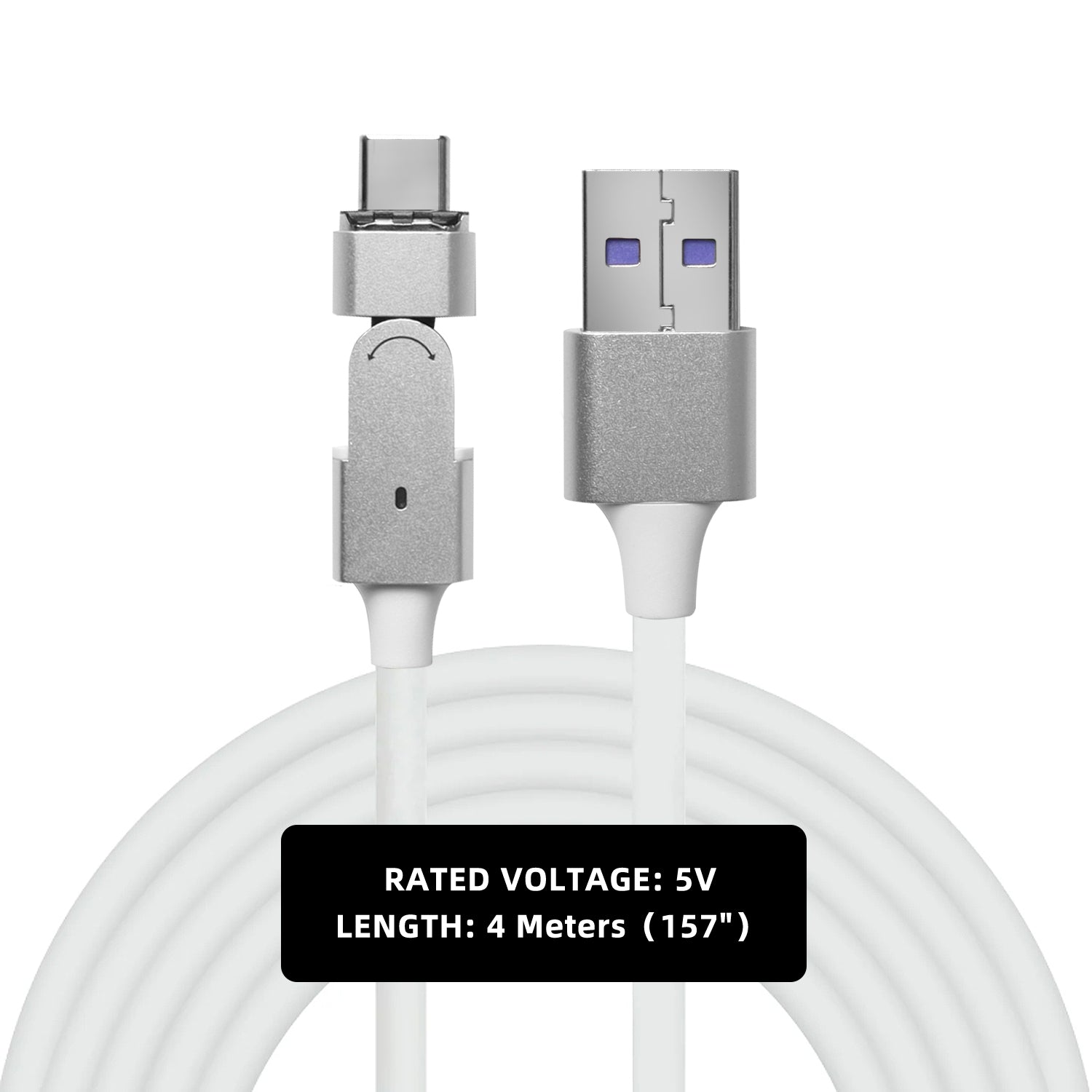 Magnetic Type-C Charging Cable for Indoor Shades