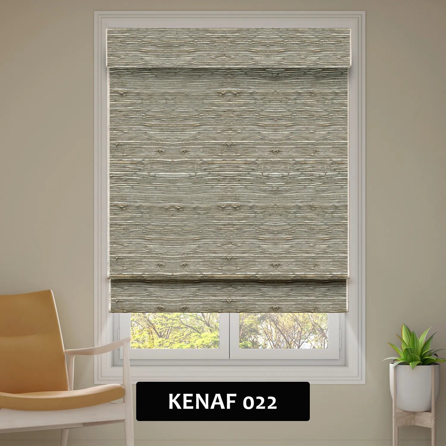 SmartWings Motorized Woven Wood Shades 50%/70%/100% Blackout
