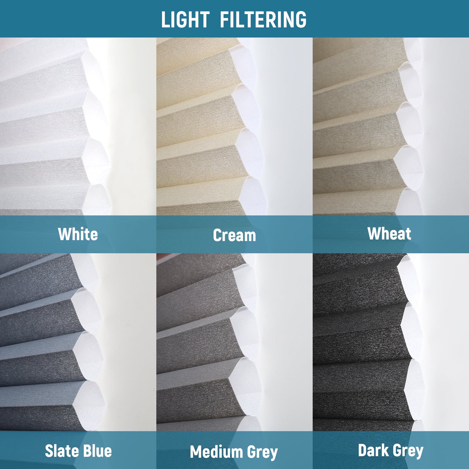 Honeycomb Fabric Samples Nowa and Hazel