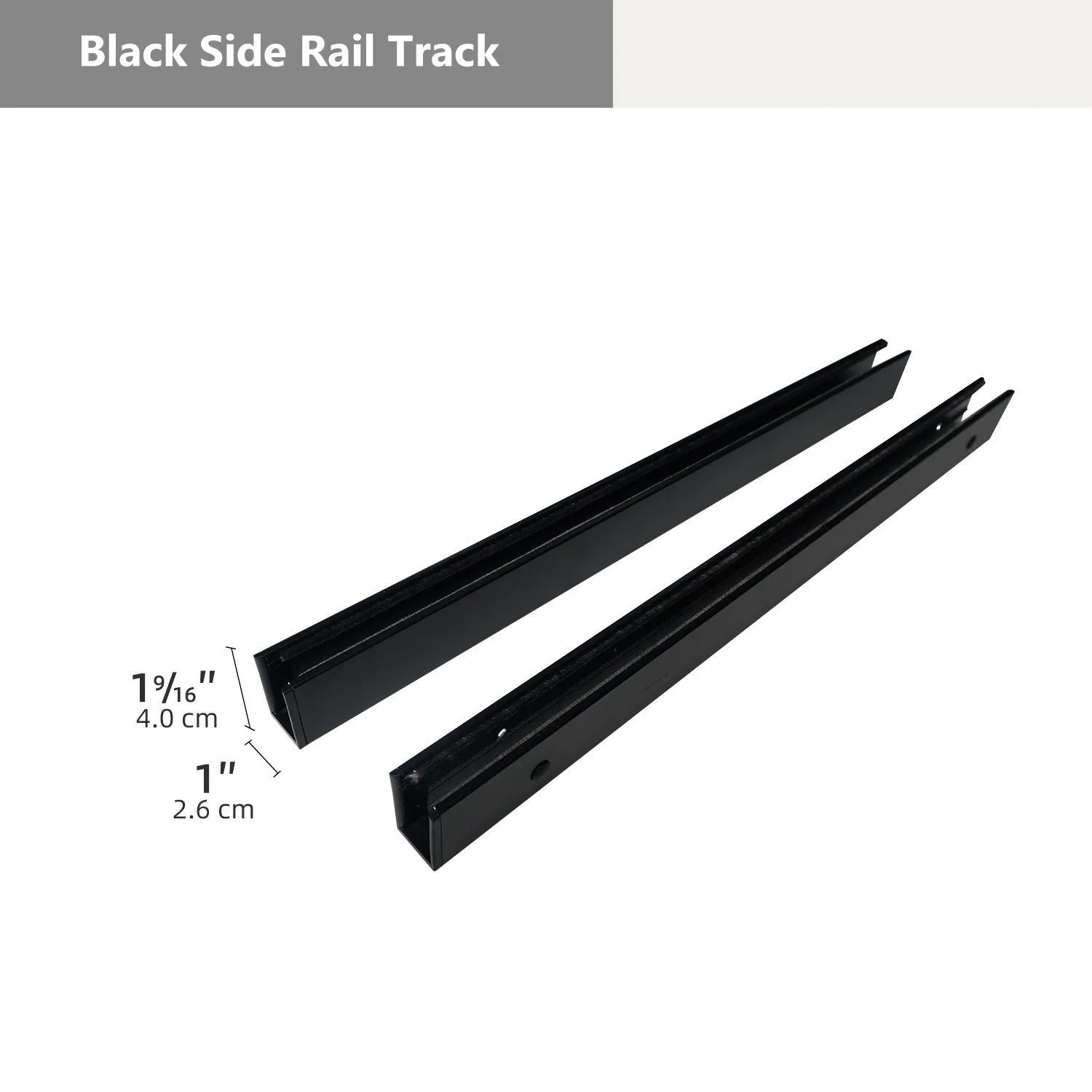 Side Rail Tracks For Blackout Shades