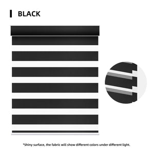 SmartWings Motorized Zebra Shades 100% Blackout 95mm Chloris