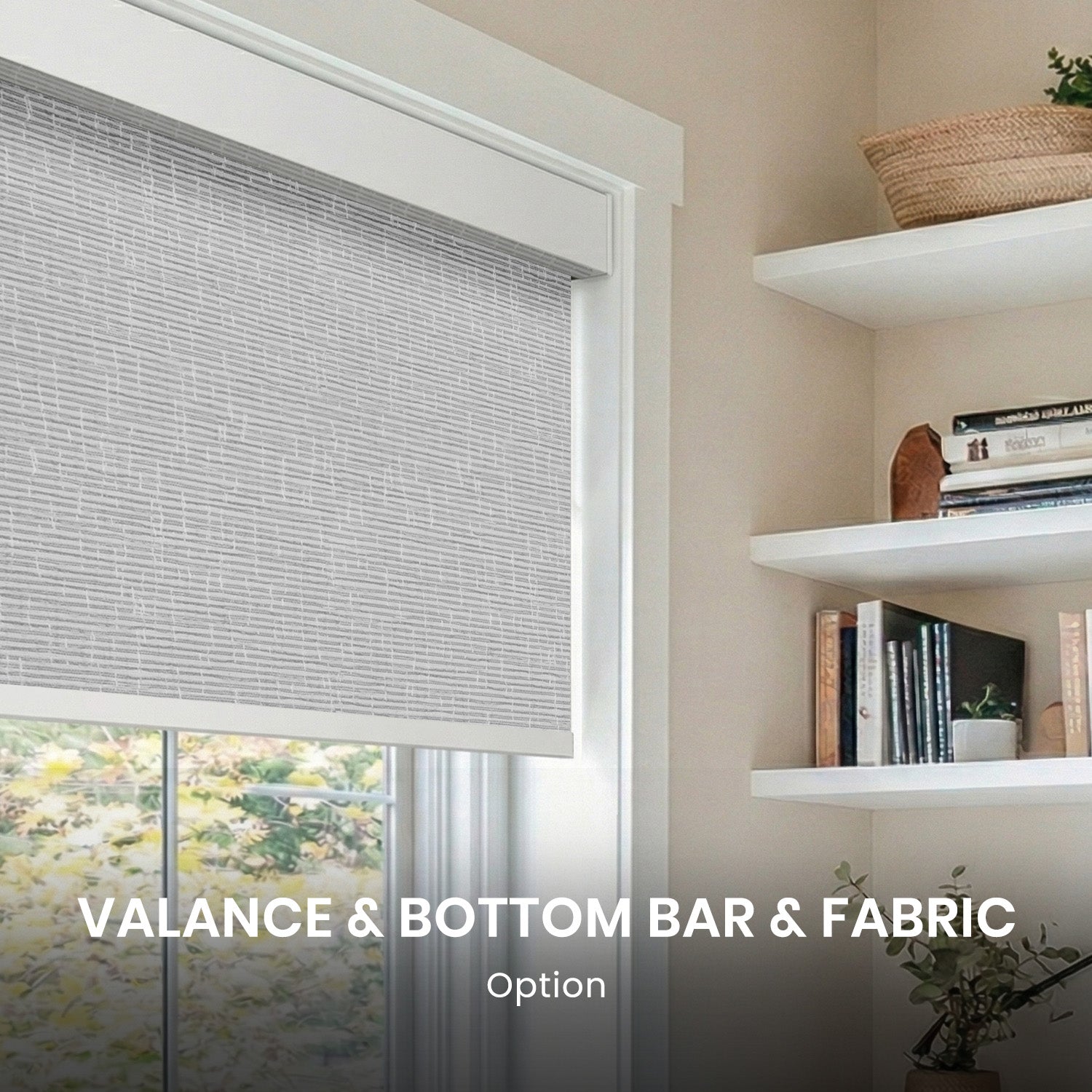 SmartWings Motorized Roller Shades 100% Blackout Safari