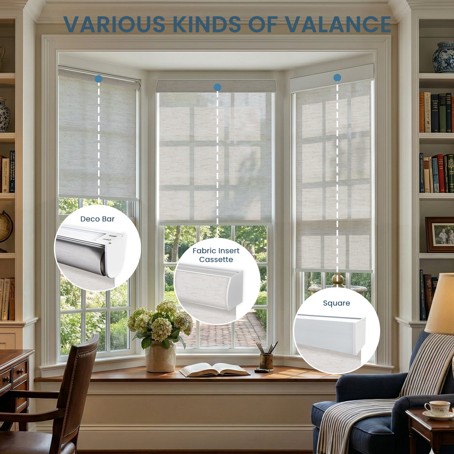 SmartWings Motorized Light Filtering Roller Shades 70% Blackout Linen