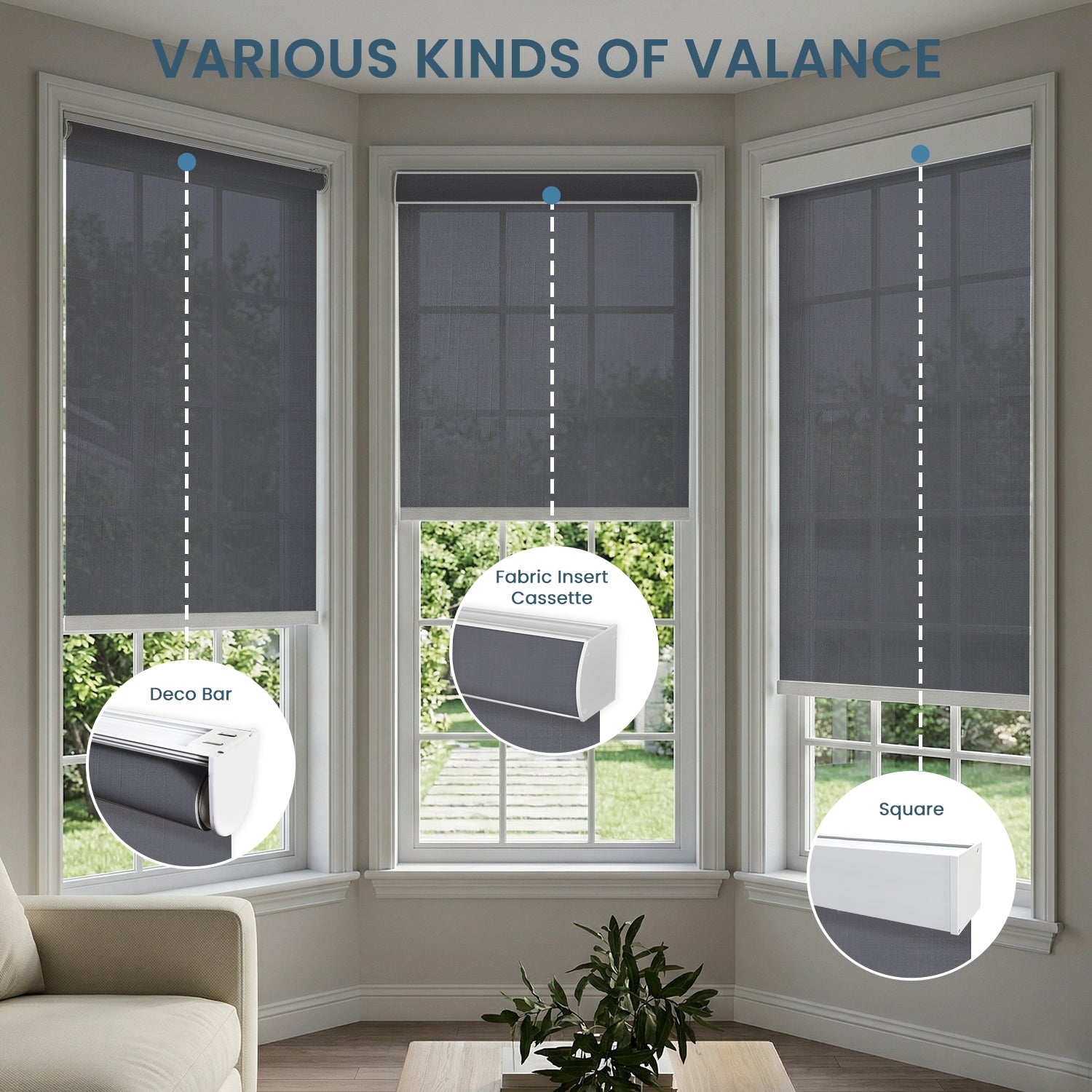 SmartWings Motorized Light Filtering Roller Shades 60%/70% Blackout Twilight